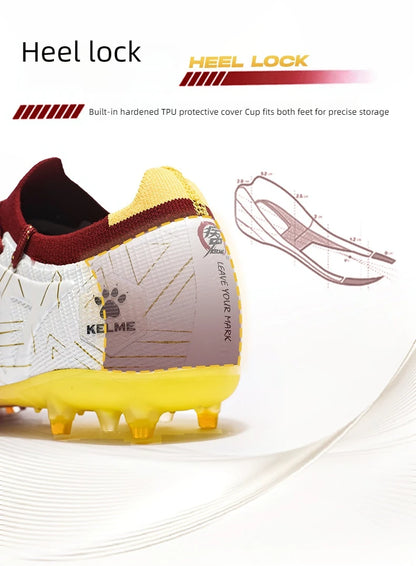 KELME Voetbalschoenen voor volwassenen Heren Disease Electric 3.0 Korte spikes Voetbalschoenen Kinderen MG Professional Wedstrijd- en trainingsschoenen