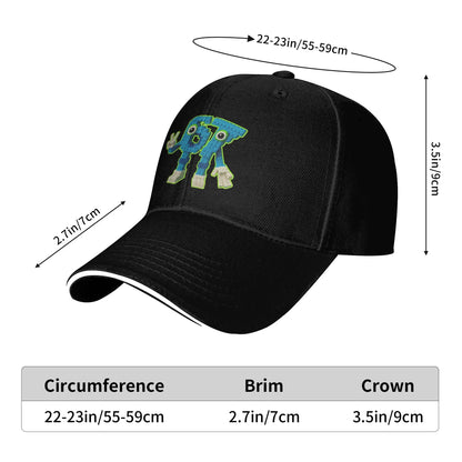 67 Casquette de baseball décontractée avec personnage de mème « Brainrot » – Casquette de camionneur d’été – Casquettes de sport en plein air – Casquettes hip-hop – Casquettes de baseball unisexes