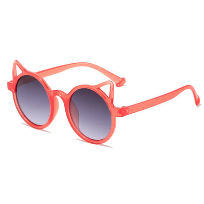 2023 New Cat's ears cat-ear shaped  Children's Sunglasses Fashion Personality Sunglasses UV Protection Cute Baby