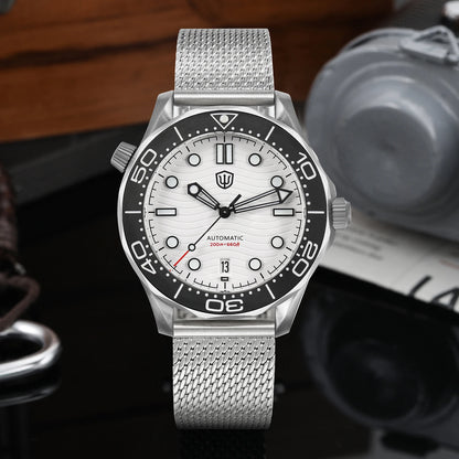 Watchdives WD007 V4 Titanium NTTD Dive Watch PT5000 Automatic Movement Sapphire Super Luminous Domed Crystal 42mm Men Watches