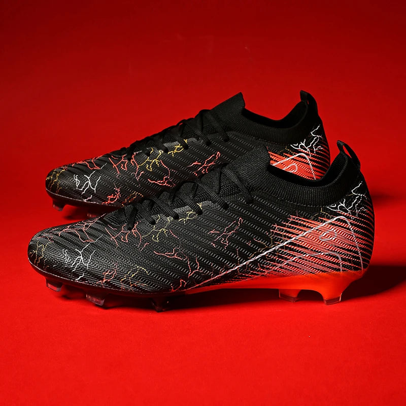 New Men's Football Boots Wholesale Cleats Non-Slip Sneakers Training Soccer Shoes Top Quality FG Drop Shipping Unisex Adult