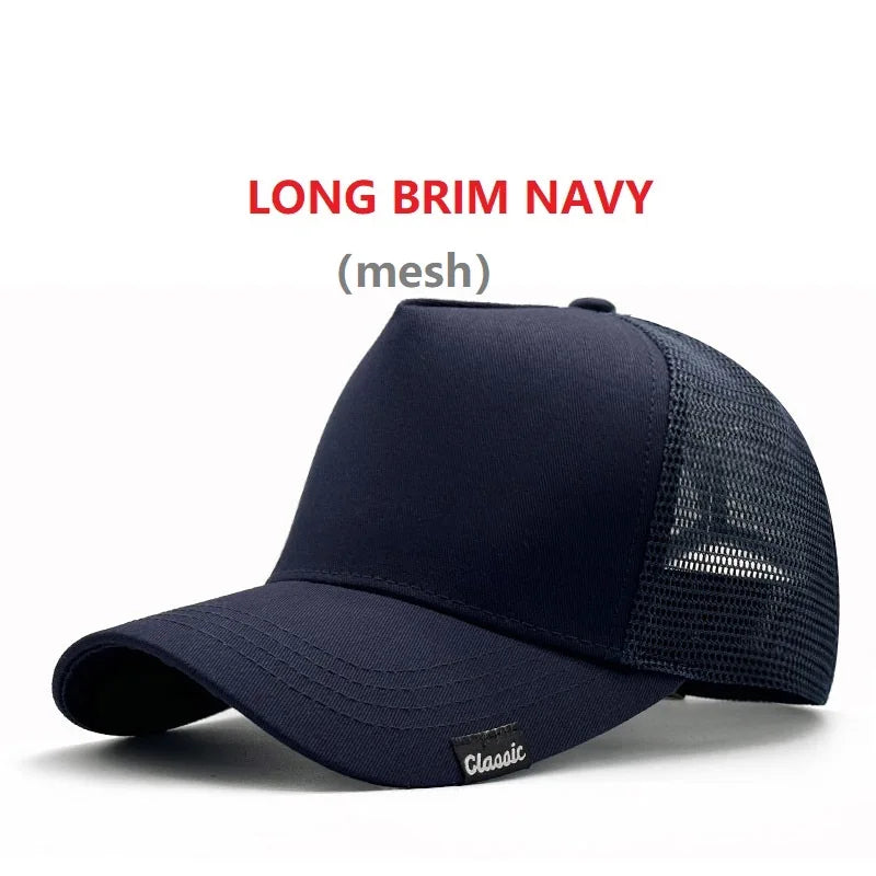 XXXL Men Women Baseball Cap Big Head Plus Size Summer Mesh Top Quality Oversize Sport Snapback Hat 56-60cm 61-63cm