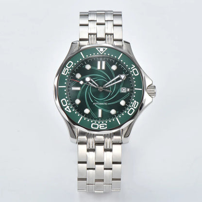 Men's Automatic Mechanical Watch 41mm Stainless Steel Waterproof Case Ceramic Bezel Men's Fashion Business Watch