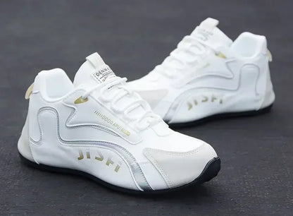 Miesten PU-nahkaiset vedenpitävät lenkkarit, rennot urheilukengät, kevyet, hengittävät, tasapohjaiset, luistamattomat tenniskengät, Zapatillas Hombre