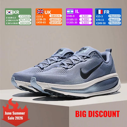Nike Vomero 18 – odpruženie, opora, nízka hmotnosť, ideálne na beh a chôdzu, pohodlné unisex bežecké topánky HM6803-402