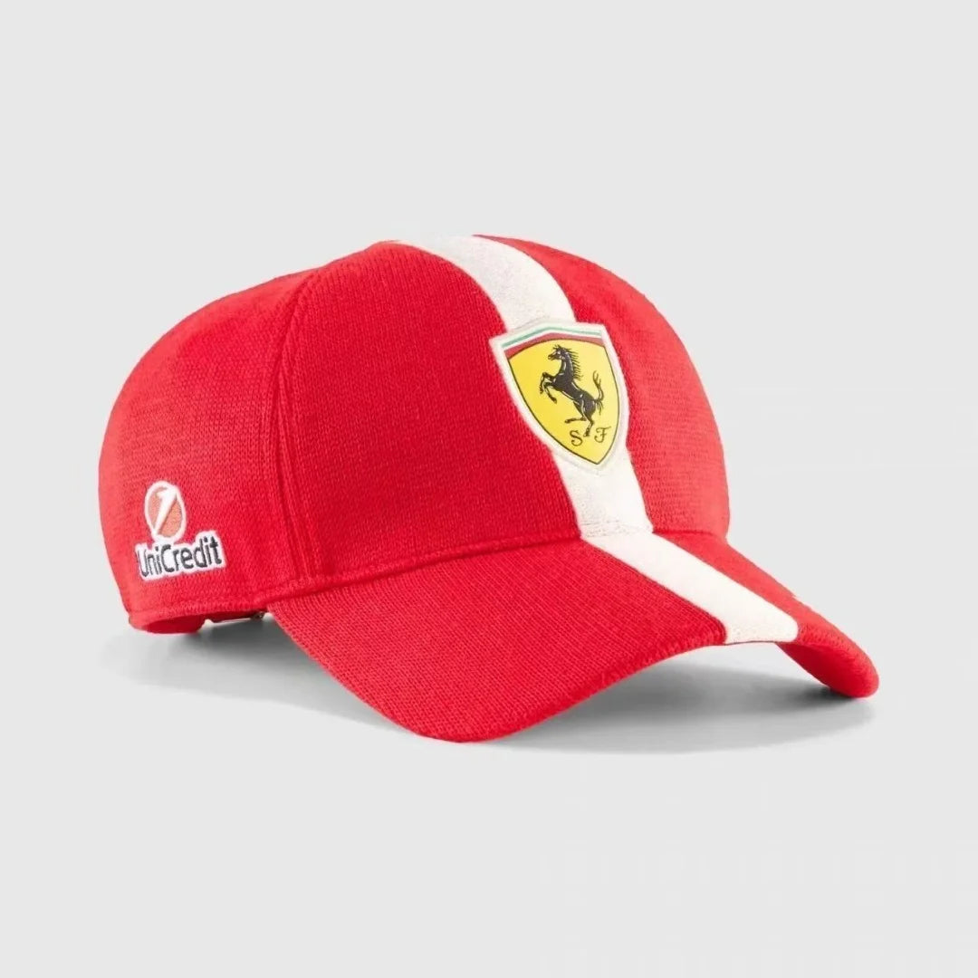 2025 Ferrari Monza Special Edition Blue Hat, 24 Year Leclerc 16 Hat, 25 Year Chinese GP Hat