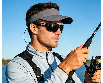 KAPVOE Outdoor Polarized Fishing Sunglasses Beach Ocean Sea Fishing Cycling UV400 MTB Sunglasses Bicycle Sports Hiking Eyewear