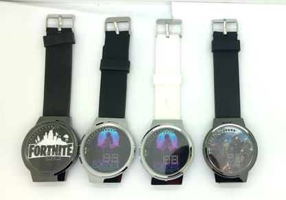 Orologio Fortnite Cute Fashion Cartoon personalizzato Kawaii Touch con luce notturna LED, orologio elettronico per studenti, regalo per amici