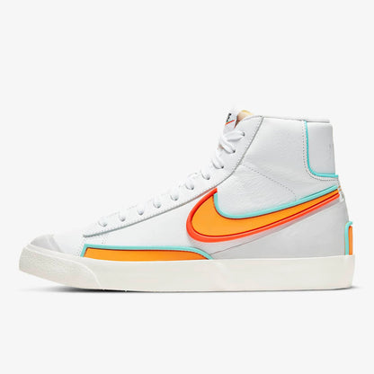 Nike, chaussures de sport et de loisirs à tige haute pour femmes, modèle BLAZER MID77, DC1746-100.