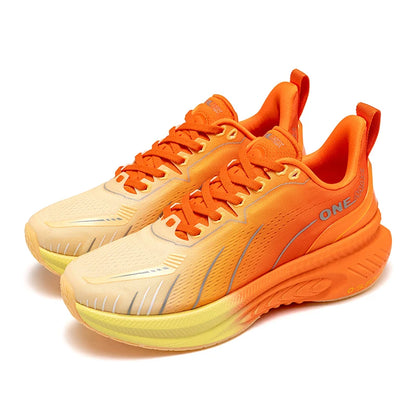 ONEMIX Nouvelles chaussures de course à amorti pour hommes, adaptées aux coureurs intensifs, à lacets, sportives, pour femmes, antidérapantes, d'extérieur, athlétiques, baskets pour hommes