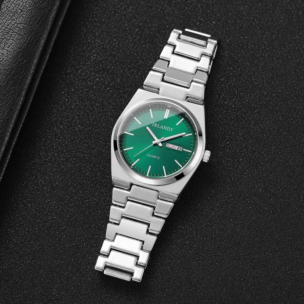 Luxury Mens Calendar Quartz Wristwatches Fashion Men Business Watches Clock Gift Reloj Hombre（Without Box）