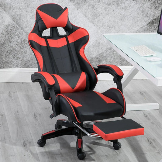 Gaming Chair Ergonomic Cat Ear Gaming Chair with Adjustable Armrests, Reclining Office Chair, Height Adjustable Computer Chair with Pillows