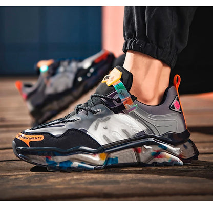 Shoes Men Sneakers Male Casual Men's Shoes Tennis Luxury Shoes Trainer Race Breathable Shoes Fashion Loafers Running Shoes for Men