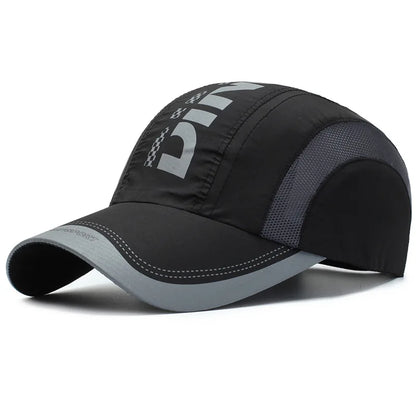 New Summer Quick Drying Thin Breathable Baseball Cap Men Women Sport Outdoor Hiking Climbing Cycling Fishing Run Hat Bone