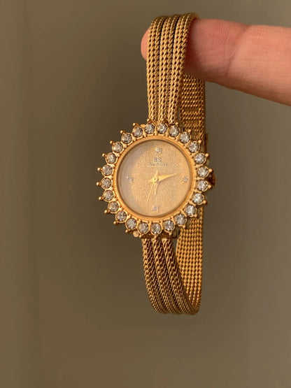 2025 Luxury Elegant Women's Watches Sunflower Diamond Unique Strap  Ladies' Watch Luxury Gift Clock Wristwatches