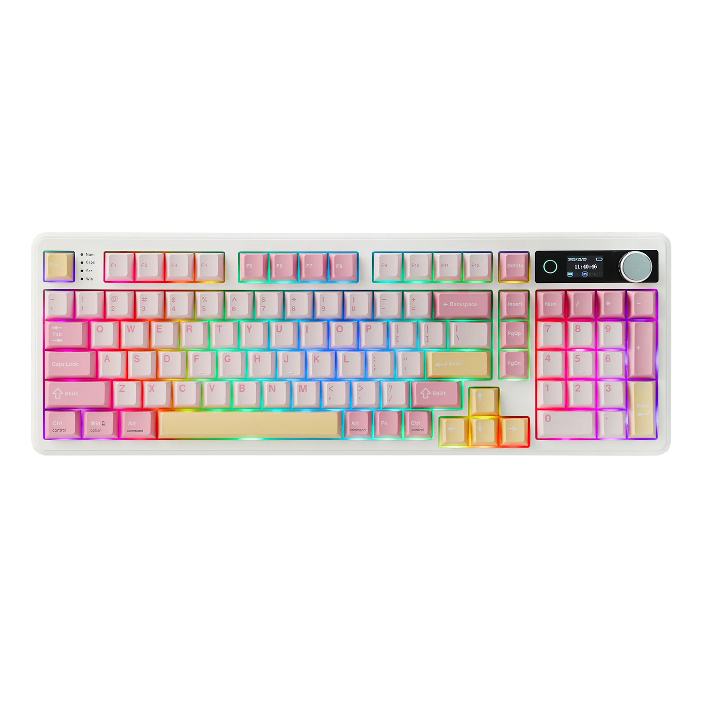 EPOMAKER TH99 PRO 96% ANSI US Layout Hot-Swap Wired/Bluetooth/2.4Ghz Wireless Mechanical Keyboard with 10000mAh for PC/Mac