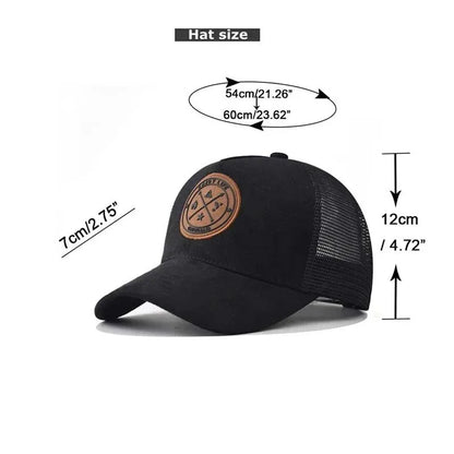 Hot selling high quality Mesh Baseball Cap unisex Fashion Casual Breathable Letter Icon Hip Hop Trucker Cap Outdoor Sport DadHat