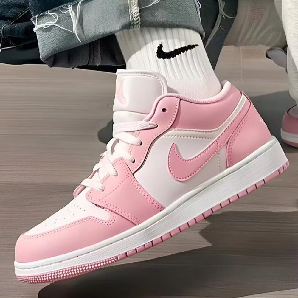 Nike Air Jordan 1 Low Non-Slip Wear-Resistant Comfortable Casual Sports Breathable Board Shoes 553560-614