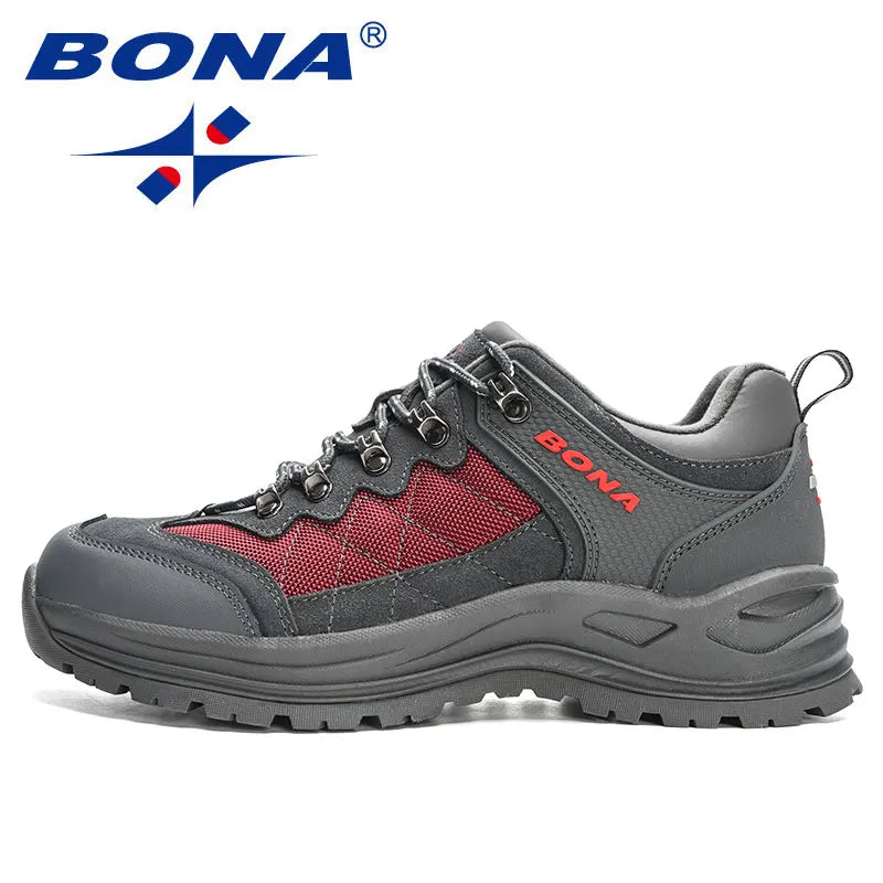 BONA New Designers Turistické boty Trekingové tenisky Pánské boty Pánské trekingové boty Chůze Mansculino Rybaření Kempování Boty na jogging