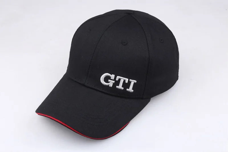 Czapka z daszkiem z literą dla mężczyzn i kobiet, czapka wyścigowa, czapka golfowa GTI, czapka baseballowa, czapka sportowo-rekreacyjna, czapka na kemping, plażowa czapka przeciwsłoneczna B185