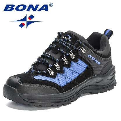 BONA New Designers Turistické boty Trekingové tenisky Pánské boty Pánské trekingové boty Chůze Mansculino Rybaření Kempování Boty na jogging