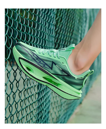 Løbesko til maraton, specialudgave til mænd, sportssko med kulfiberplade, åndbare, ultralette, komfortable, atletiske, støddæmpende, stabile sneakers til kvinder