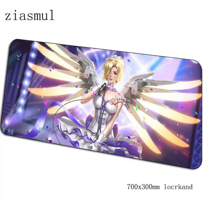 overwatch mouse pad gamer Gorgeous 70x30cm gaming mousepad pc notbook desk mat padmouse games Aestheticism gamer mats gamepad