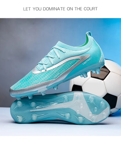 Men's New TF Football Boots Sneakers Professional Society Casual Male Soccer Shoes Futsal High-Quality Football Shoes Training