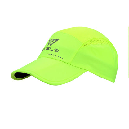 WRELS Breathable Sun Shade Baseball Cap Men and Women Quick Dry Convenient Carrying Folding Cap