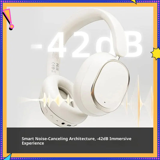FiiO EH13 Wireless Bluetooth ANC Over-Ear Headphones – HiFi LDAC Noise Cancelling Gaming Headset with Deep Bass & Long Battery Life