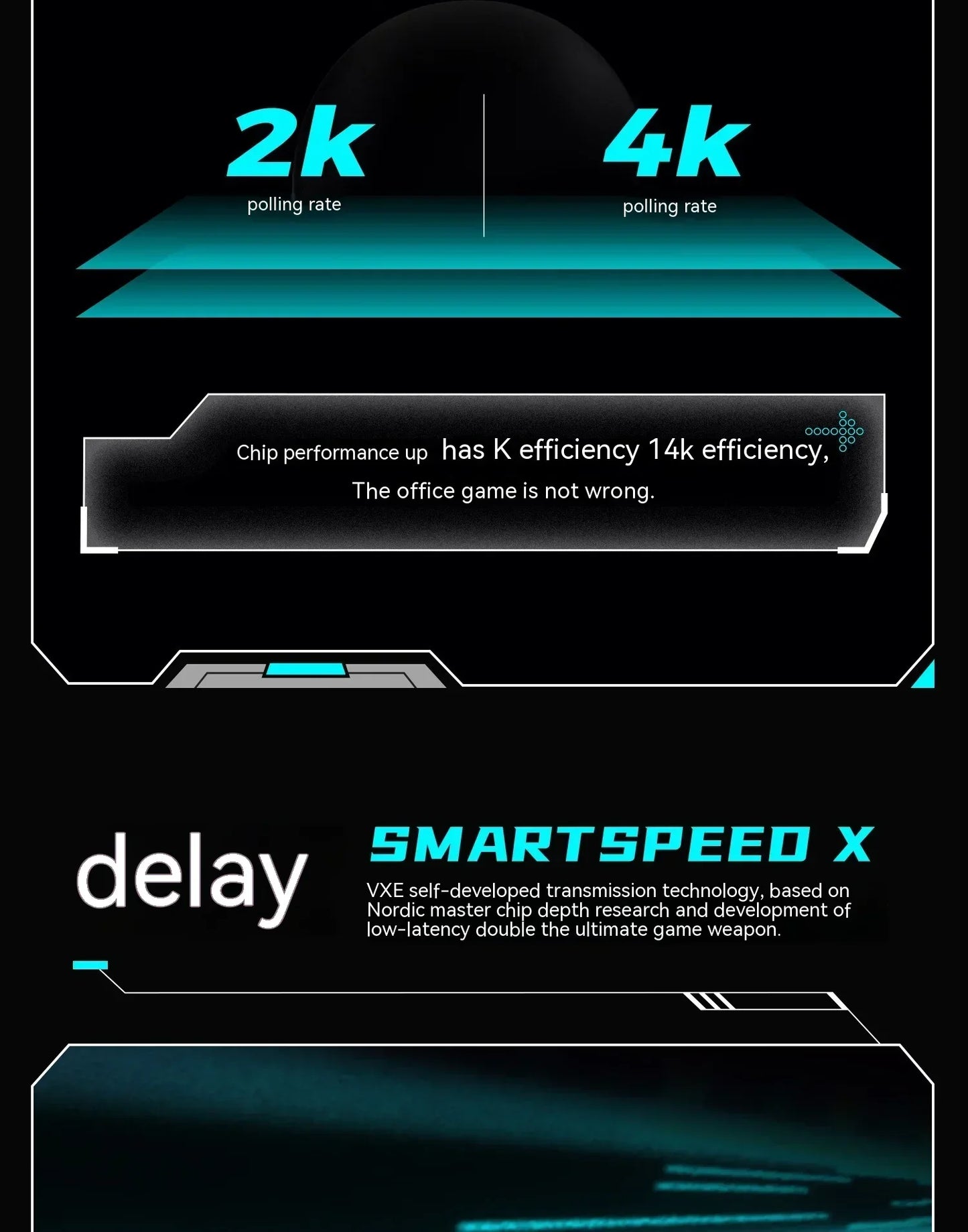 VXE Dragonfly R1 Pro Paw3395 -sensori langaton hiiri Nordic 52840 2khz Smart Speed X alhainen viive toimisto- ja PC-pelihiiri