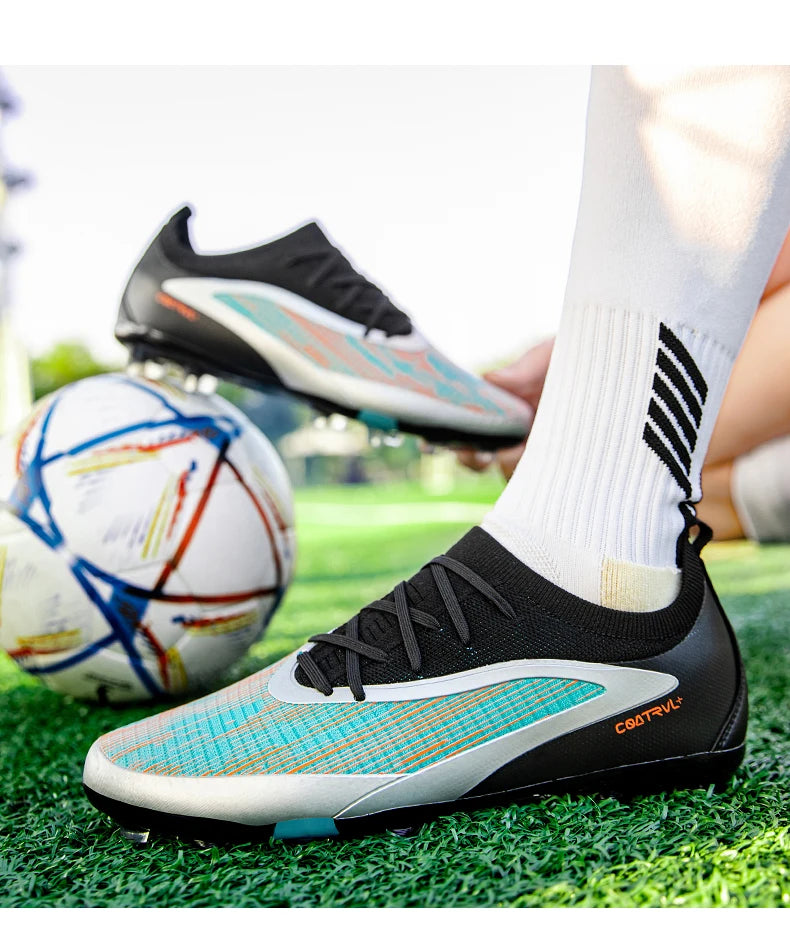Men's New TF Football Boots Sneakers Professional Society Casual Male Soccer Shoes Futsal High-Quality Football Shoes Training