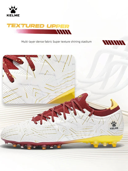 KELME Voetbalschoenen voor volwassenen Heren Disease Electric 3.0 Korte spikes Voetbalschoenen Kinderen MG Professional Wedstrijd- en trainingsschoenen