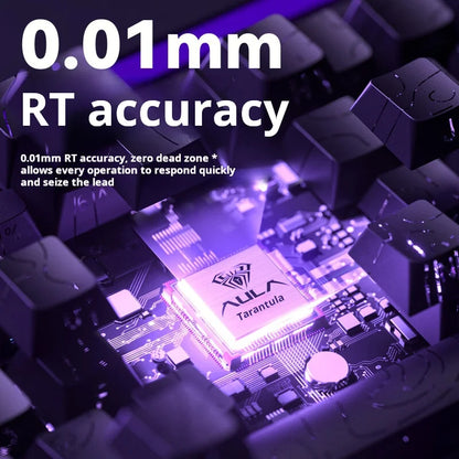 AULA HERO 68 HE Gaming Mechanical Keyboard Magnetic Axis RT Wired RGB Lighting 8K Polling Rate Side Engraving