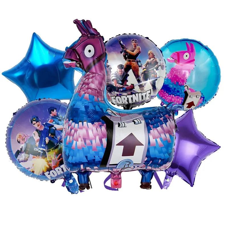 Fortnite, carini palloncini creativi nuovi, decorazioni alla moda, personalizzate e di alto valore per soggiorno, camera da letto e feste