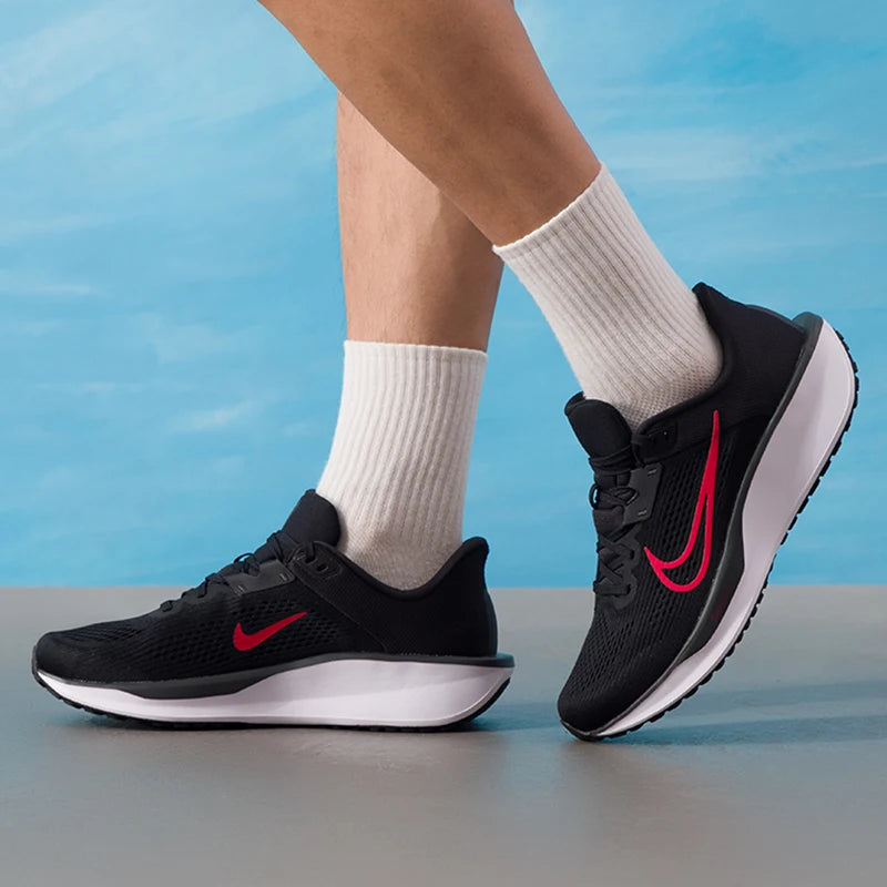 Nike Men's Running Shoes Quest 6 Fitness Long-Distance Training Shoes Breathable Cushioning Sports Shoes Fd6033-011