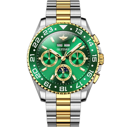 OUPINKE Fashion Mens Watches Top Brand Luxury Business Sport Watch Multifunction Automatic Mechanical Men Clock Waterproof Reloj