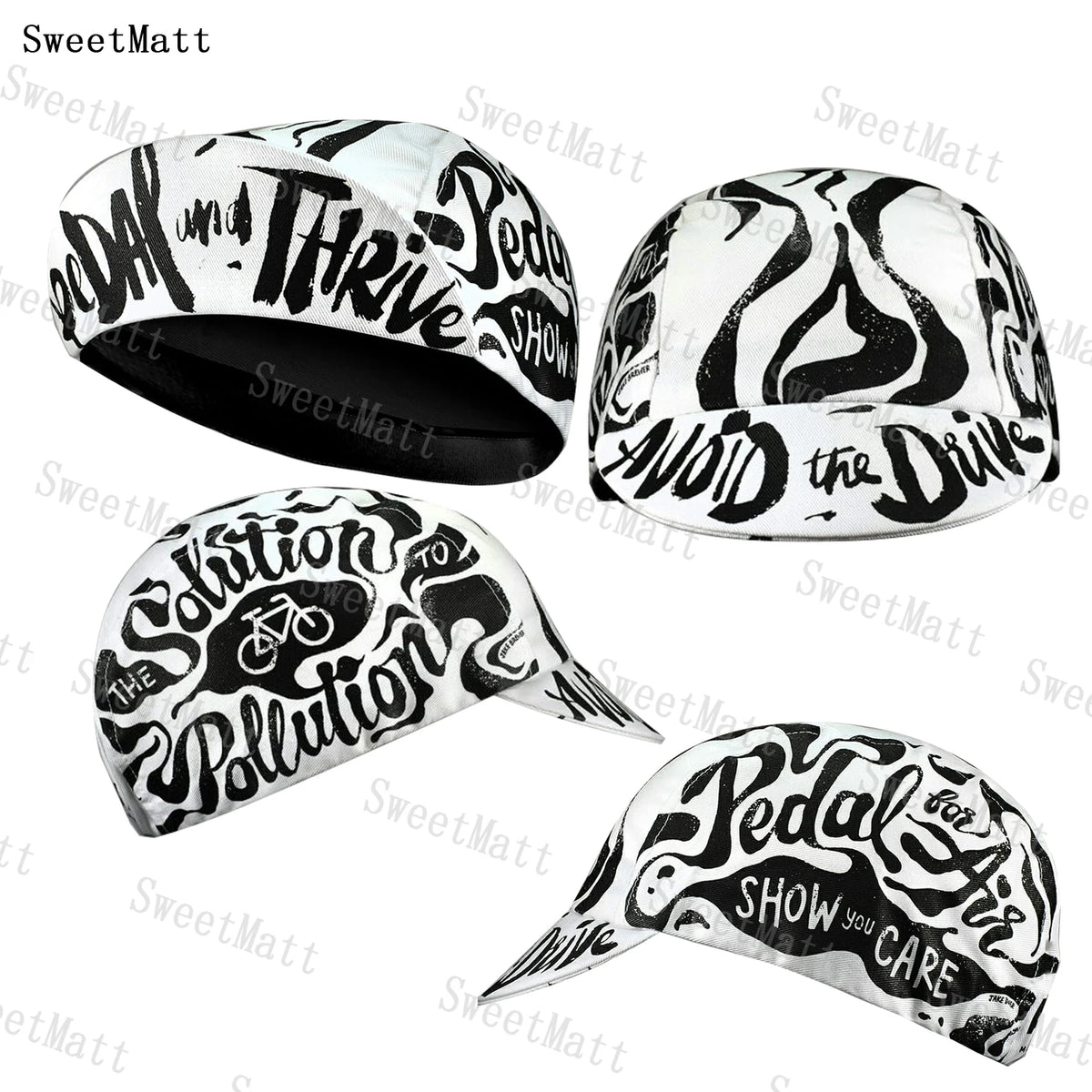 Casquette de cyclisme rétro SweetMatt Classic : simple, colorée, plusieurs styles au choix, taille unisexe, séchage rapide