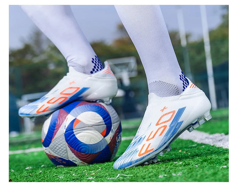 Pointure 35-45 Chaussures de football FG/TF pour hommes, futsal, professionnelles, unisexes, pour garçons, chaussures de football, baskets