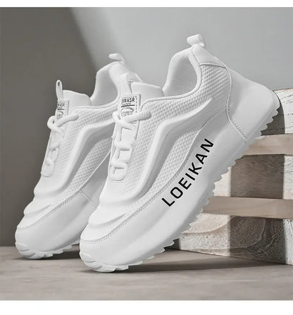 Men's Walking Running Shoes Men Casual Lightweight Tennis Shoes Sports Sneakers Breathable New Fashion Sneakers Plus Size 47