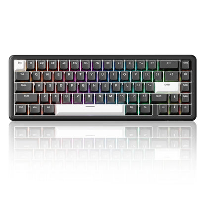 ATTACK SHARK X65 HE Magnetic Switch Rapid Trigger Keyboard, 65% Wired Gaming Keyboard with 8000 Hz Polling Rate