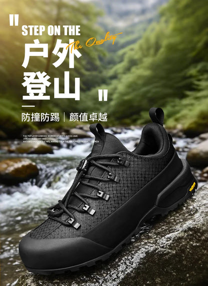 2025 New Mountaineering Shoes Outdoor Hiking Sports Shoes Men's Non Slip Hunting Leisure Walking Shoes Size 37-45