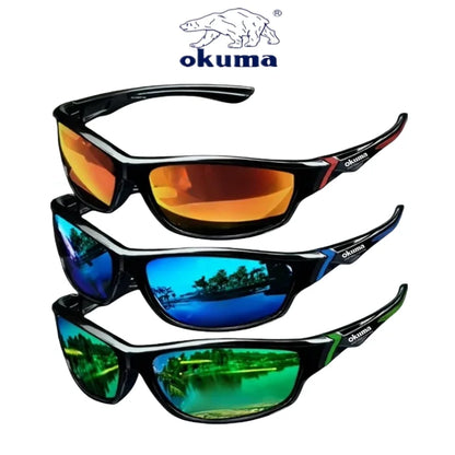 Okum fashion polarized glasses UV400, anti UV, glare, strong light, suitable for cycling, driving, fishing, etc