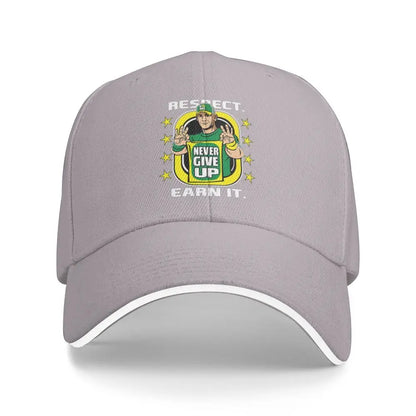 Yellow Wrestling Cena John White Custom Baseball Caps For Mens Unisex Male Beach Sunscreen Hat Snapback Cap