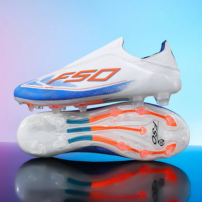 Men Soccer Cleats Professional Football Boots Society Turf Breathable Mesh Youth Soccer Shoes Anti Skid Male Sneakers Chuteira