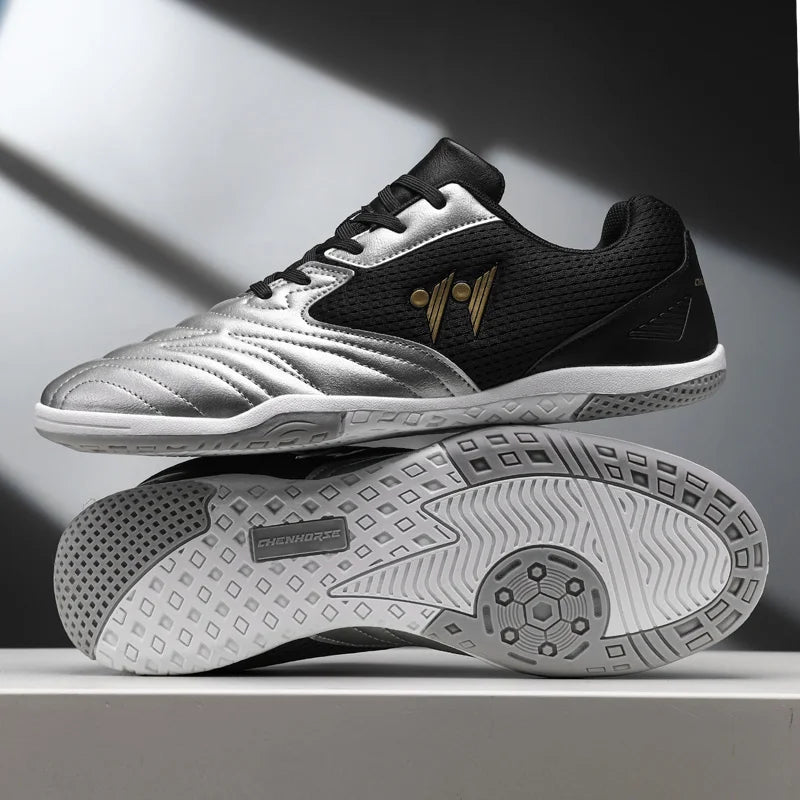 Ghete de fotbal premium pentru bărbați, înalte, pentru iarbă, adidași de futsal, încălțăminte de fotbal antiderapantă pentru meciuri, interior și exterior, foarte vândută pentru sport