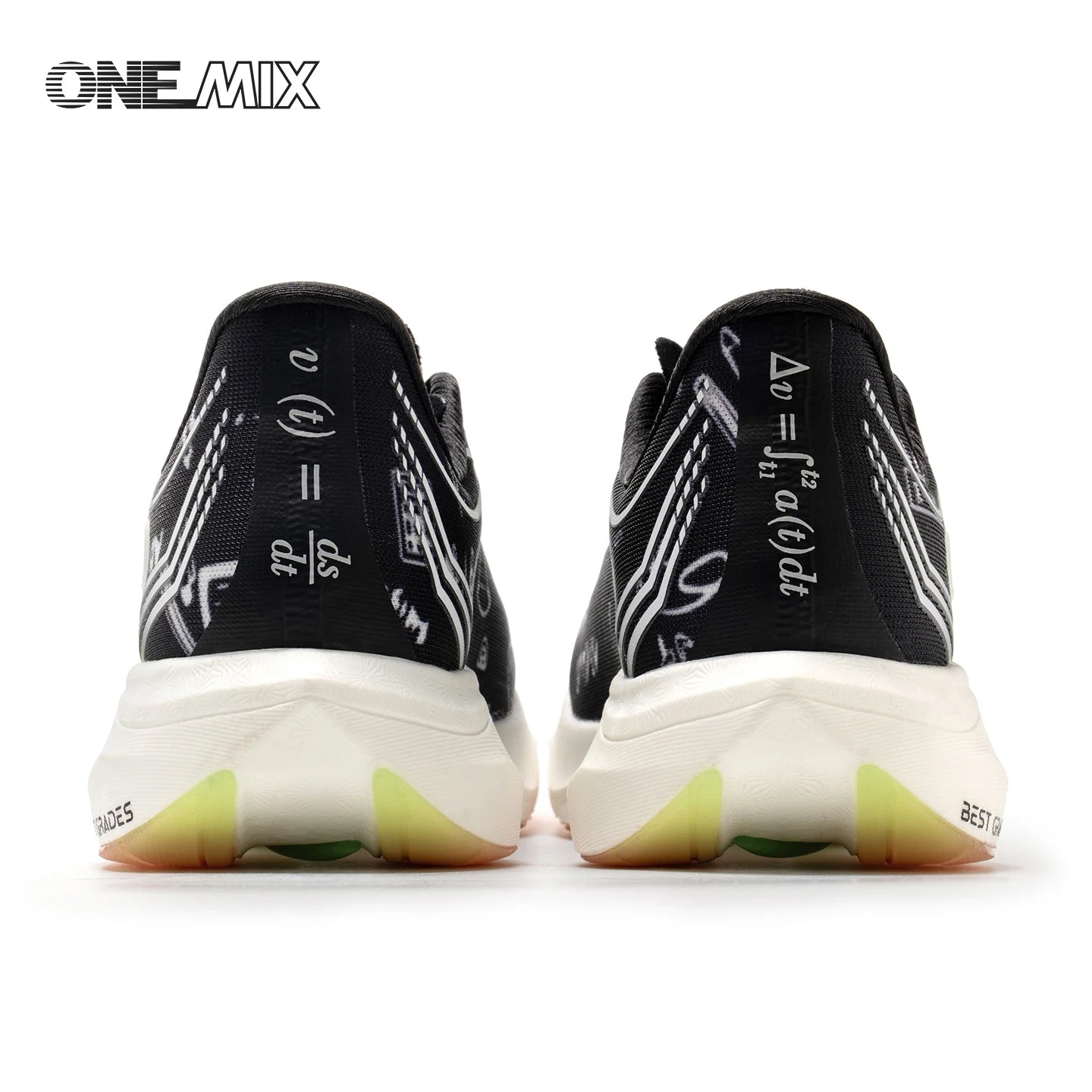 ONEMIX Neue Marathon-Laufschuhe mit Nylon-Carbonplatte, stoßdämpfende Profi-Rennschuhe mit stabiler Unterstützung, ultraleichte Rebound-Sneaker