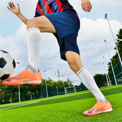 New Men Soccer Shoes Grass Cleats Futsal Comfortable Turf Football Boots Sports Ultralight Fg Non Slip Indoor Adult Non-Slip