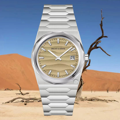 2025 New Arrivals Specht & Söhne 222 Gold Watches For Men Super Slim Steel Sapphire Classic Quartz Watch Relogio Masculino 37MM
