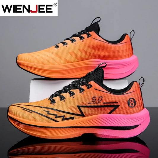 Men Sports Running Shoes Casual Marathon Lightweight Women's Comfortable Athletic Nonskid Walking Sneakers Outdoors Couple Shoes
